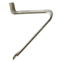 フジテックジャパン ステンレス棚柱 17ピッチ用フック 300個入 棚受け金具 1100100016541 1箱(300個入)（直送品）