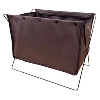 LIV PLUS ベストコ 荷物置き ボックス型 M 折りたたみ 収納 ブラウン フロアーラック ND-3584 1個（直送品）