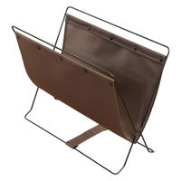 LIV PLUS ベストコ 荷物置き ハンモック型 折りたたみ 収納 ブラウン フロアーラック ND-3591 1個（直送品）