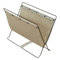 LIV PLUS ベストコ 荷物置き ハンモック型 折りたたみ 収納 グレージュ フロアーラック ND-3592 1個（直送品）