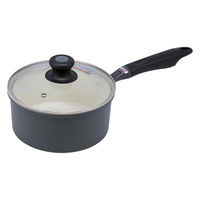 LIV PLUS 片手鍋 18cm セラミック IH ガス アリエッタセラミック ND-3616 1個（直送品）