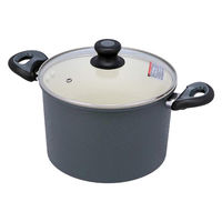 LIV PLUS 両手鍋 深型 22cm セラミック IH アリエッタセラミック ND-3618 1個（直送品）