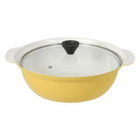 LIV PLUS 蒸し目皿付 卓上鍋 26cm IH ビストロ・セラミック NQ-0421 1個（直送品）