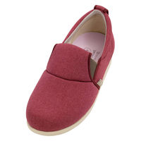 徳武産業 ゆったり簡単スリップオン/ラズベリー/左M 1043 1足（直送品）