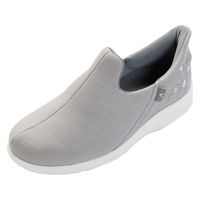 徳武産業 瞬感スポッと/刺繍シルバー/左M 1141 1片足（直送品）