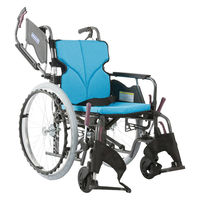 カワムラサイクル モダンBstyle自走用20in低床/ライトブルーNO.83座幅42前座40 KMD-B20-42-LO 1台（直送品）