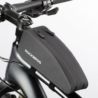 ロックブロス トップチューブバッグ ダブルファスナー(完全防水) AS-021 1個（直送品）