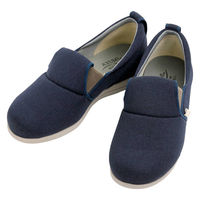 徳武産業 ゆったり簡単スリップオン/ネイビー/L 1043 1足（直送品）