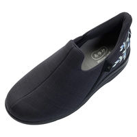 徳武産業 瞬感スポッと 5E/刺繍ブラック/左L 7060 1片足（直送品）