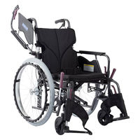 カワムラサイクル モダンBstyle自走用20in低床/No.19黒/座幅42-前座38cm KMD-B20-42-SL 1台（直送品）