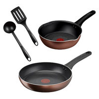 （お得なセット）IHモカ フライパン ターナー レードル 4点セット 15452 1個 T-fal（ティファール）