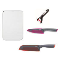 （お得なセット）フレッシュキッチン 包丁ピーラーまな板 4点セット 15450 1個 T-fal（ティファール）