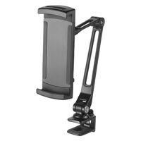 サンワサプライ  モバイルモニター・タブレット用クランプアームホルダー PDA-STN85BK（直送品）