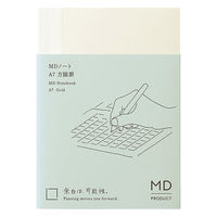 デザインフィル MDノート [A7] 方眼罫A クリーム 15374006 1冊（直送品）