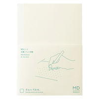 デザインフィル MDノート [文庫判] ドット方眼 クリーム 15379006 1冊（直送品）