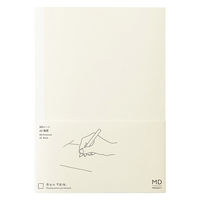 デザインフィル MDノート [A5] 無罫B クリーム 15384006 1冊（直送品）