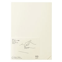 デザインフィル MDノート [A5] 1日1ページ 無罫B クリーム 15389006 1冊（直送品）