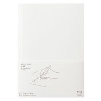 デザインフィル MDノート コットン [A5] 無罫A 白 15392006 1冊（直送品）