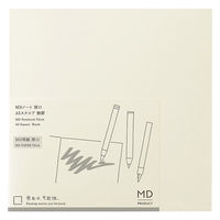 デザインフィル MDノート [A5スクエア] 厚口 無罫A クリーム 15393006 1冊（直送品）