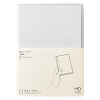 デザインフィル MDノートカバー [文庫用]A 透明 35658006 1セット(1個×5)（直送品）