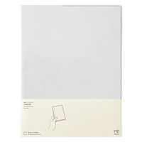 デザインフィル MDノートカバー [A4変型判]A 透明 35663006 1セット(1個×5)（直送品）
