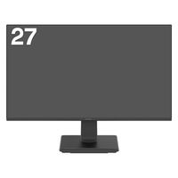 グリーンハウス  液晶ディスプレイ　２７型／１９２０×１０８０／ＨＤＭＩ、ＤーＳｕｂ、ＤｉｓｐｌａｙＰｏｒｔ／ GH-LCW27D-BK（直送品）
