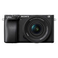 SONY  デジタル一眼カメラ　α６４００　パワーズームレンズキット　ブラック ILCE-6400K/B（直送品）