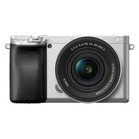 SONY  デジタル一眼カメラ　α６４００　パワーズームレンズキット　シルバー ILCE-6400K/S（直送品）
