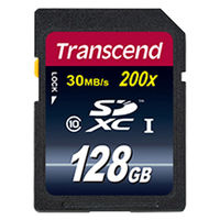 トランセンドジャパン  １２８ＧＢ　ＳＤ　Ｃａｒｄ　Ｃｌａｓｓ１０ TS128GSDXC10（直送品）