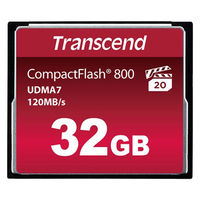 トランセンドジャパン  ３２ＧＢ　ＣＦ　Ｃａｒｄ　ＭＬＣ　Ｒ：　１２０ＭＢ／ｓ TS32GCF800（直送品）