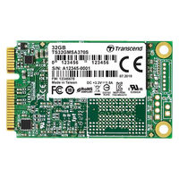 トランセンドジャパン  ３２ＧＢ　ｍＳＡＴＡ　ＳＳＤ　ＳＡＴＡ３　ＭＬＣ TS32GMSA370S（直送品）
