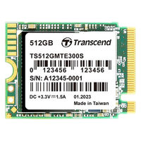 トランセンドジャパン  ５１２ＧＢ　Ｍ．２　２２３０ＰＣＩｅ　Ｇｅｎ３ｘ４　ＮＶＭｅ　３Ｄ　ＤＲＡＭーｌｅｓｓ TS512GMTE300S（直送品）