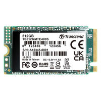 トランセンドジャパン  ５１２ＧＢ　Ｍ．２　２２４２ＰＣＩｅ　Ｇｅｎ３ｘ４　ＮＶＭｅ　３Ｄ　ＤＲＡＭーｌｅｓｓ TS512GMTE400S（直送品）