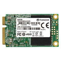 トランセンドジャパン  ６４ＧＢ　ｍＳＡＴＡ　ＳＳＤ　ＳＡＴＡ３　３Ｄ TS64GMSA230S（直送品）