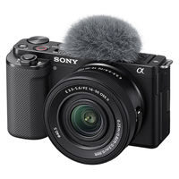 SONY  デジタル一眼カメラ　α　ＶＬＯＧＣＡＭ　ＺＶーＥ１０　パワーズームレンズキット　ブラック ZV-E10K/B（直送品）