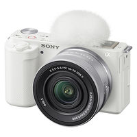SONY  デジタル一眼カメラ　α　ＶＬＯＧＣＡＭ　ＺＶーＥ１０　パワーズームレンズキット　ホワイト ZV-E10K/W（直送品）