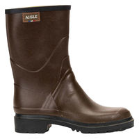 AIGLE(エーグル) メンズ メゾン ビソン2 ラバーブーツ 044(27.0cm) マロン ZZH3650 1足（直送品）