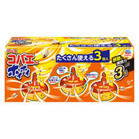 コバエ取り 対策 捕獲器 コバエがホイホイ 1パック（3個入） 置き型 キッチン 厨房 アース製薬