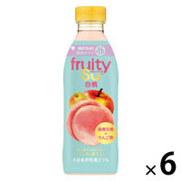 フルーティス 白桃 500ml 1セット（1本×6）  ミツカン 希釈用 国産白桃 飲むお酢 ビネガードリンク