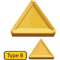 TAEGUTEC 旋削加工用チップ Tーターン CVD TPMR 090208 TT8115B 1セット(10個)（直送品）