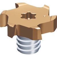 TAEGUTEC 交換式超硬スロッターヘッド マキシラッシュ TTB165W4.0R04-06S06 5543 1セット(2個)（直送品）