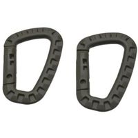 ワールドツール アストロプロダクツ プラスチックカラビナオリーブドラブ(2個入)OG673 2032000006735 1個（直送品）