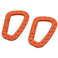 ワールドツール アストロプロダクツ プラスチックカラビナオレンジ(2個入)OG672 2032000006728 1個 548-2230（直送品）