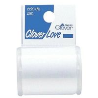 クロバー CLOVER CLカタン糸50 白 77-725 1セット(20個) 582-8033（直送品）