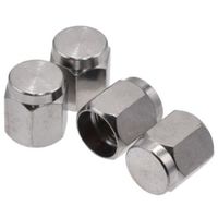 ワールドツール アストロプロダクツ タイヤバルブキャップ真鍮(4個組) 2016000010824 1セット 548-0723（直送品）