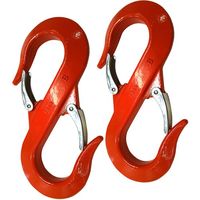 ダイドーハント DAIDOHANT ダブルフック 1.0トン用 オレンジ(2個入) 10103265 1袋(2個) 628-1703（直送品）