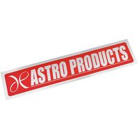 ワールドツール アストロプロダクツ AP アストロステッカー200×40mm 2032000006957 1枚 633-6151（直送品）