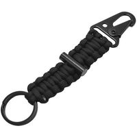 ワールドツール アストロプロダクツ AP ロープキーホルダー ブラック 2016000011289 1個 654-8861（直送品）