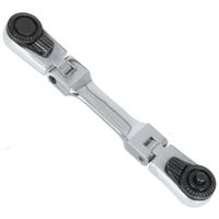 アストロプロダクツ AP 1/4DR&1/4HEX 72T ダブルフレックスラチェットハンドル120 2002000036711 1個（直送品）