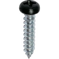 DAIDOHANT タッピングねじ 鍋頭 黒 4×20mm 約26本入 00081794 1セット(156本:26本×6パック)（直送品）